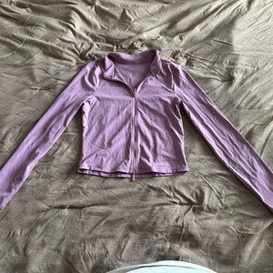 Nike Lavender Dri-FIT Zip-Up